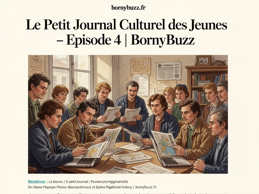 Le Petit Journal Culturel des Jeunes, Episode 4 | BornyBuzz